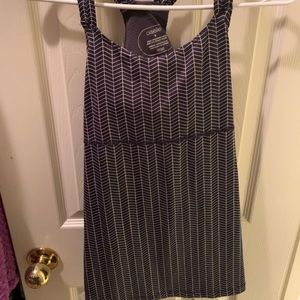 OISELLE Black & White Tank Top